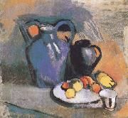 Henri Matisse Still Life with Blue Jug (mk35) oil painting reproduction